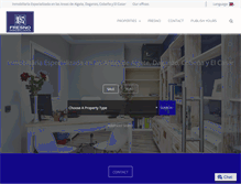 Tablet Screenshot of fresnoinmobiliaria.com